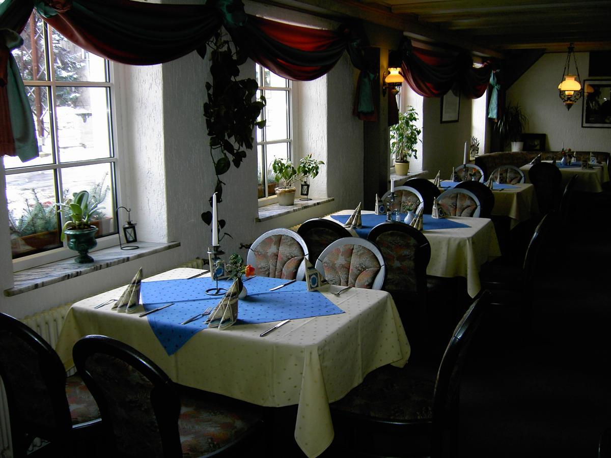 Landhotel Am Fuchsbach Berga  ภายนอก รูปภาพ